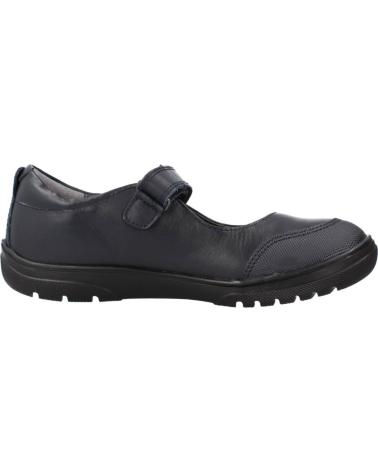 Chaussures pour Fille GARVALIN COLEGIAL MERCEDITA CON VELCRO AZUL MARINO