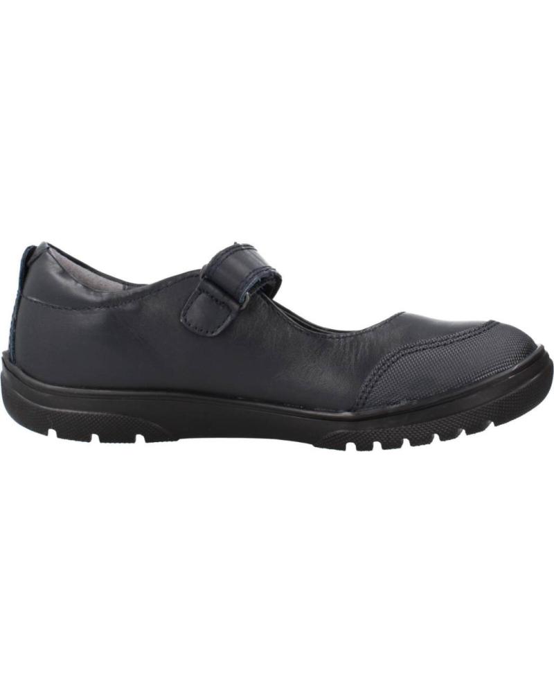 Chaussures pour Fille GARVALIN COLEGIAL MERCEDITA CON VELCRO AZUL MARINO