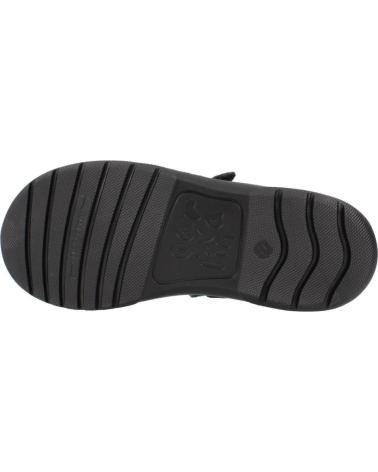 Chaussures pour Fille GARVALIN COLEGIAL MERCEDITA CON VELCRO AZUL MARINO