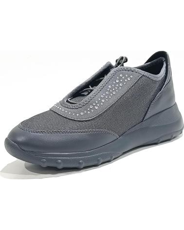 Sneaker für Damen GEOX ZAPATO CASUAL DE MATERIAL TEXTIL CON CORDONERAS ELASTICAS STONE