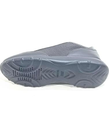 Sportif pour Femme GEOX ZAPATO CASUAL DE MATERIAL TEXTIL CON CORDONERAS ELASTICAS STONE