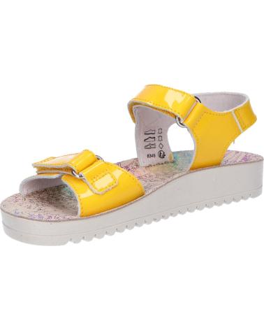 Sandálias de Menina KICKERS 858561-30 ODYSCRATCH 7 JAUNE VERNIS
