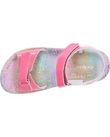 Sandalias de Niña KICKERS 858561-30 ODYSCRATCH 13 ROSE VERNIS