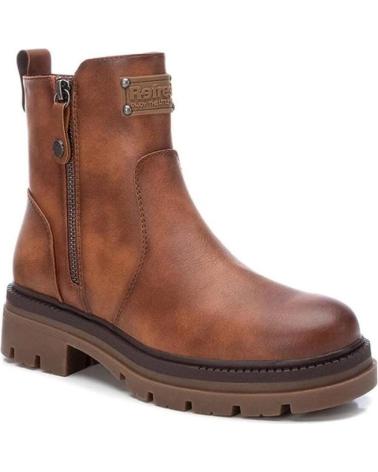 Botines de Mujer REFRESH BOTINES PLANOS 171002 CAMEL BEIGE