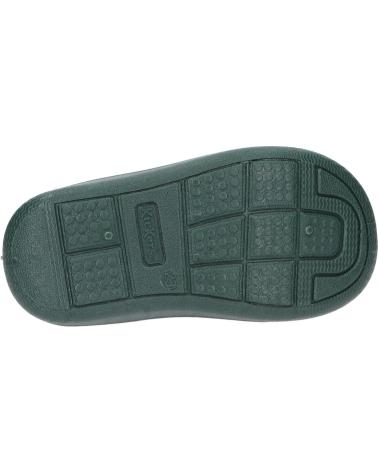 Sapatos de Menina e Menino KICKERS 878464-10 KICK EASY MAILLE 62 VERT FONCE