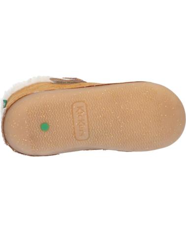 Zapatos de Niña KICKERS 909730-10 SO SCHUSS 72 JAUNE OR FANTAI