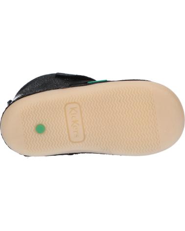 girl and boy Mid boots KICKERS 915395-10 SABIO 81 NOIR BRILLANT