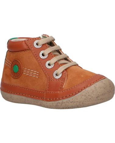 Zapatos de Niña y Niño KICKERS 928062-10 SONISTREET GOAT SUED 114 CAMEL