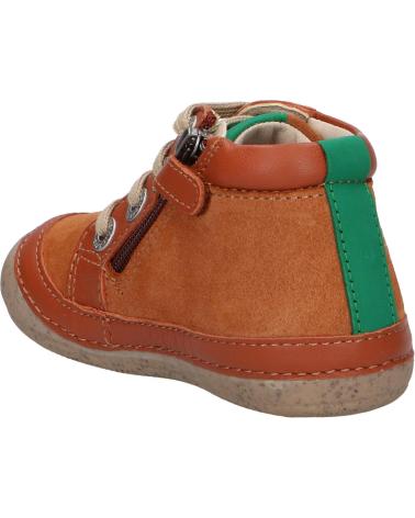 Zapatos de Niña y Niño KICKERS 928062-10 SONISTREET GOAT SUED 114 CAMEL