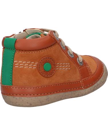 Zapatos de Niña y Niño KICKERS 928062-10 SONISTREET GOAT SUED 114 CAMEL