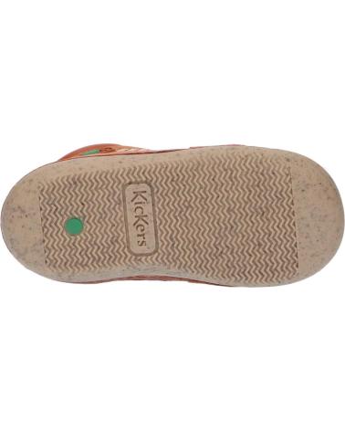 Zapatos de Niña y Niño KICKERS 928062-10 SONISTREET GOAT SUED 114 CAMEL