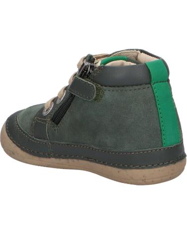 Scarpe per Bambina e Bambino KICKERS 928062-10 SONISTREET GOAT SUED 20 KAKI