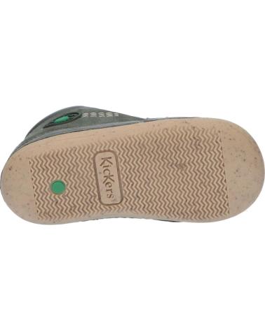 Scarpe per Bambina e Bambino KICKERS 928062-10 SONISTREET GOAT SUED 20 KAKI