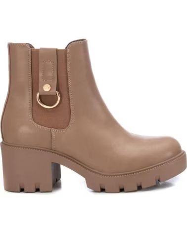 Botins de Mulher XTI BOTINS CHELSEA COM FIVELA E PLATAFORMA 141537 TAUPE