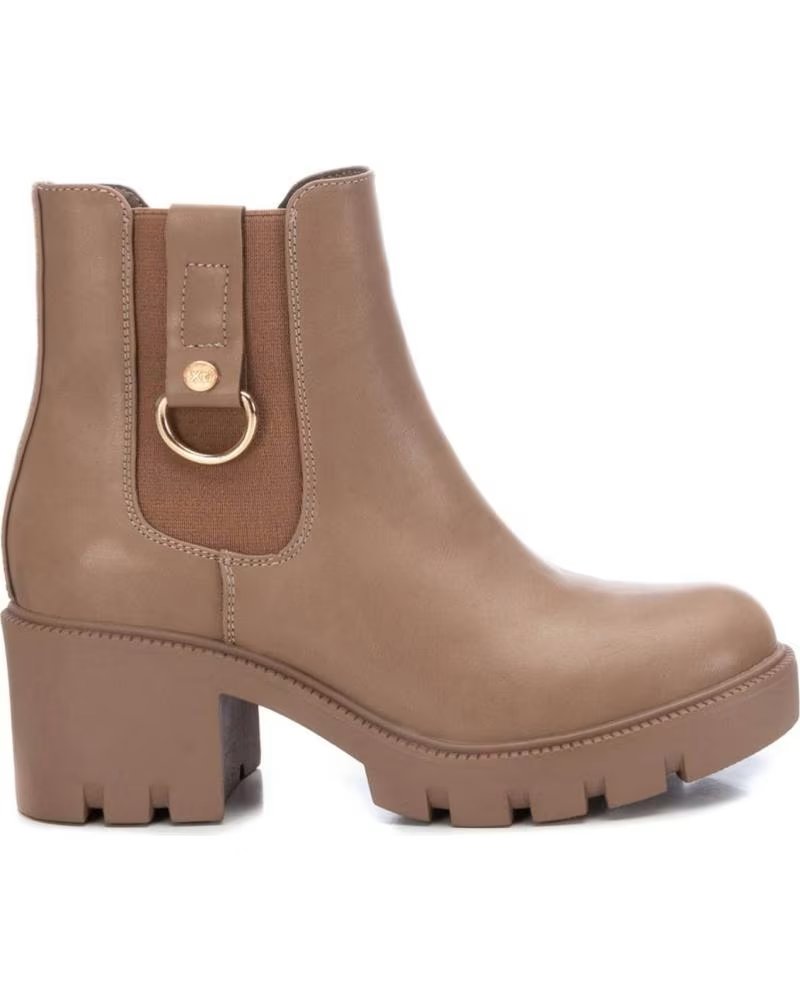 Botins de Mulher XTI BOTINS CHELSEA COM FIVELA E PLATAFORMA 141537 TAUPE