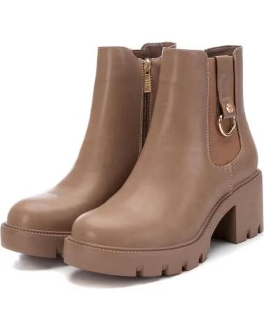 Botins de Mulher XTI BOTINS CHELSEA COM FIVELA E PLATAFORMA 141537 TAUPE