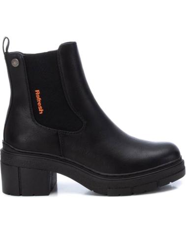 Woman Mid boots REFRESH 170997 NEGRO