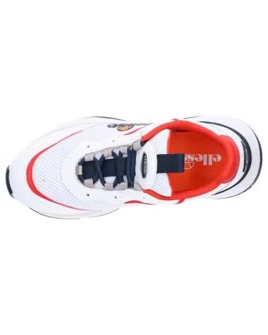 ZAPATILLAS ELLESSE MASSELLO BLANCO ROJO MARINO 610245 WHITE-FLAME SCARLET-NAVY