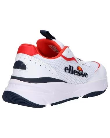ZAPATILLAS ELLESSE MASSELLO BLANCO ROJO MARINO 610245 WHITE-FLAME SCARLET-NAVY