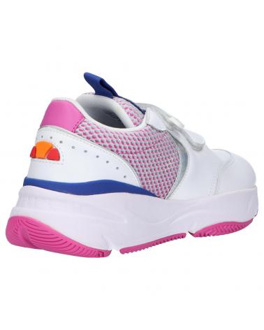 Scarpe sport per Donna ELLESSE 610268 CESANA LTHR AF WHITE-BOLD BLUE-SUPER PINK