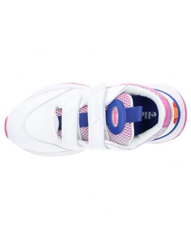 Scarpe sport per Donna ELLESSE 610268 CESANA LTHR AF WHITE-BOLD BLUE-SUPER PINK