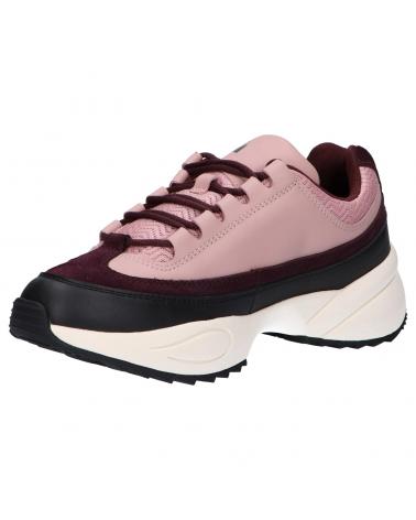 Zapatillas deporte pour Femme ELLESSE 615987 SPARTA LTHR AF PNK-BURG-BLK
