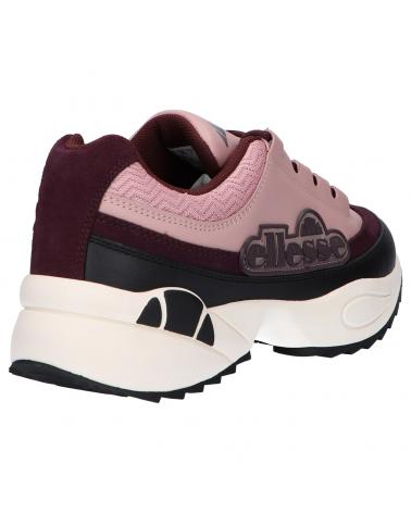 Zapatillas deporte pour Femme ELLESSE 615987 SPARTA LTHR AF PNK-BURG-BLK