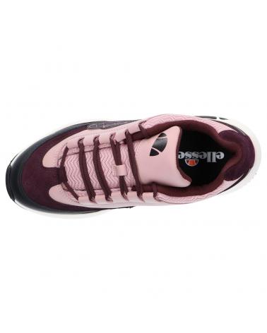 Zapatillas deporte pour Femme ELLESSE 615987 SPARTA LTHR AF PNK-BURG-BLK