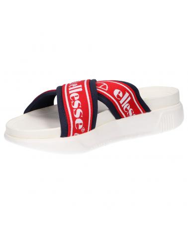 Sandales pour Femme ELLESSE 613570 DENSO CROSS TEXT AF WHT-RED-DK BLU