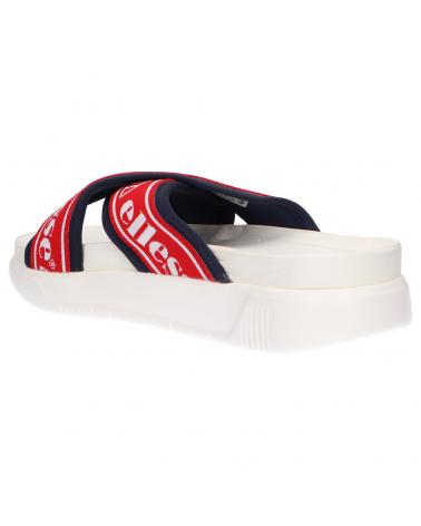 Sandales pour Femme ELLESSE 613570 DENSO CROSS TEXT AF WHT-RED-DK BLU