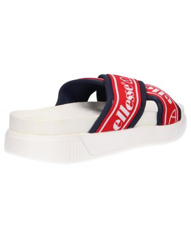 Sandales pour Femme ELLESSE 613570 DENSO CROSS TEXT AF WHT-RED-DK BLU