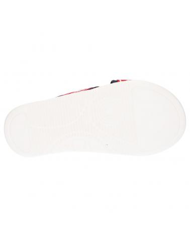 Sandales pour Femme ELLESSE 613570 DENSO CROSS TEXT AF WHT-RED-DK BLU