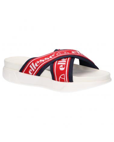 Sandales pour Femme ELLESSE 613570 DENSO CROSS TEXT AF WHT-RED-DK BLU