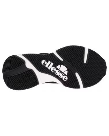 ELLESSE 613614 MASSELLO TEXT SNEAKER SCHWARZ UND NEONROSA BLK-FLURO PNK-WHT