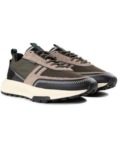 Zapatillas deporte de Hombre CRUYFF AMBRUZZIA - MATT-SUEDE-MESH-NYLON CC233011 VERDE NEGRO