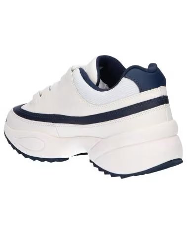 SPORTSCHUHE ELLESSE 613647 SPARTA LTHR AF WEISS UND DUNKELBLAU WHT-DK BLU