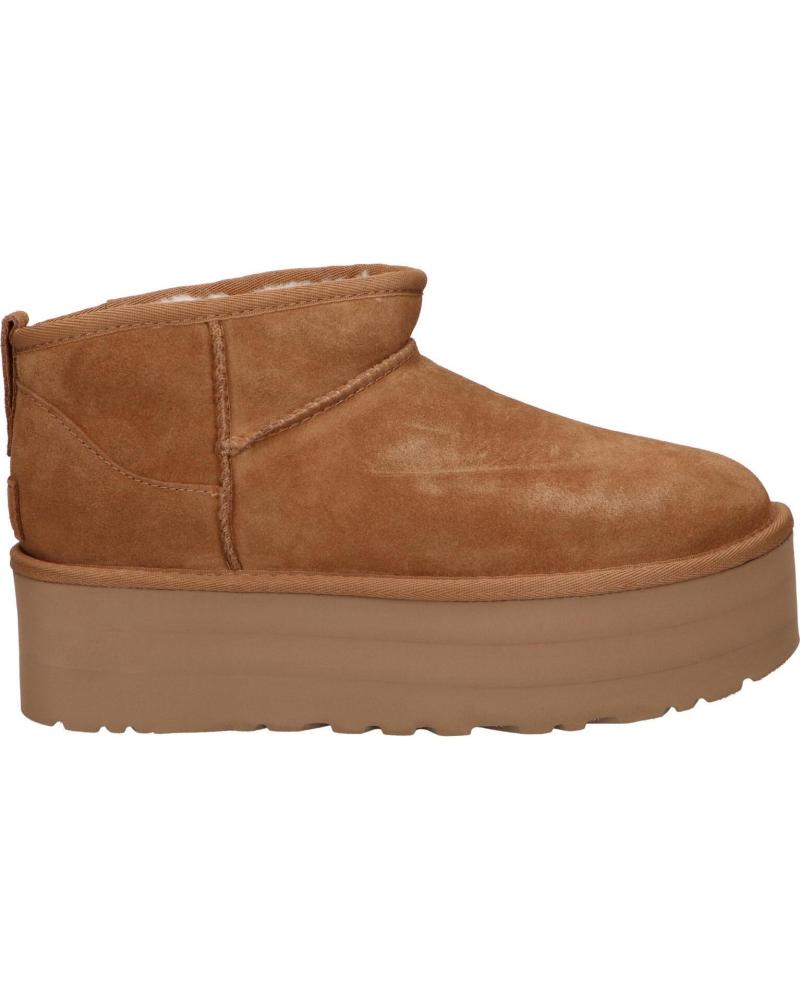 Botas de Mujer UGG 1135092 CLASSIC ULTRA MINI PLATFORM CHESTNUT