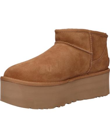 Botas de Mujer UGG 1135092 CLASSIC ULTRA MINI PLATFORM CHESTNUT