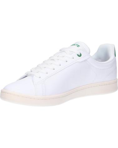 Deportivas de Mujer y Niña y Niño LACOSTE 46SUJ0005 CARNABY PRO 082 WHT-GRN