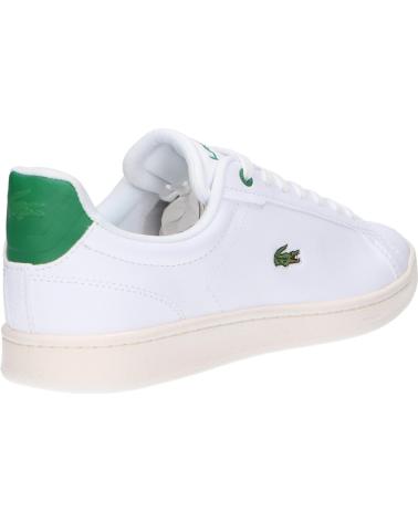 Deportivas de Mujer y Niña y Niño LACOSTE 46SUJ0005 CARNABY PRO 082 WHT-GRN