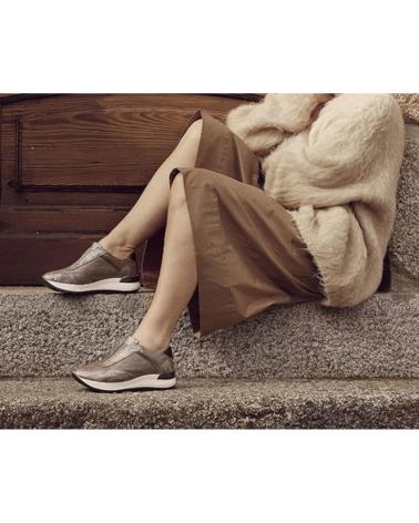 Zapatillas deporte de Mujer 24 HORAS 25865 PLATA GRISES COMBI TOPO