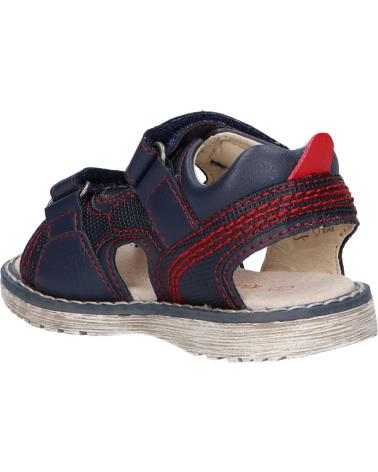 Sandales pour Garçon KICKERS 694213-10 PEPPER 103 MARINE ROUGE