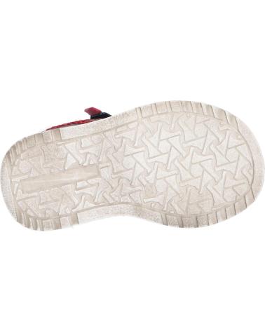 Sandales pour Garçon KICKERS 694213-10 PEPPER 103 MARINE ROUGE