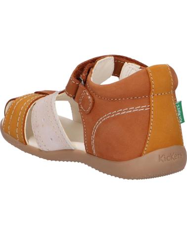 Sandali per Bambino KICKERS 785420-10 BIGBAZAR-2 114 CAMEL JAUNE