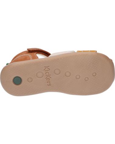 Sandali per Bambino KICKERS 785420-10 BIGBAZAR-2 114 CAMEL JAUNE