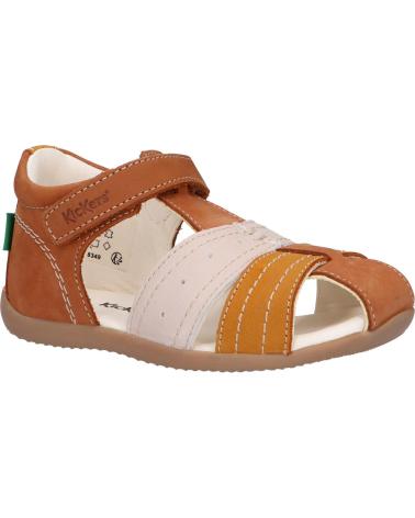 Sandali per Bambino KICKERS 785420-10 BIGBAZAR-2 114 CAMEL JAUNE