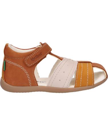 Sandali per Bambino KICKERS 785420-10 BIGBAZAR-2 114 CAMEL JAUNE