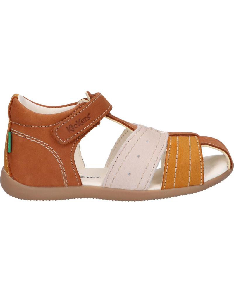Sandali per Bambino KICKERS 785420-10 BIGBAZAR-2 114 CAMEL JAUNE