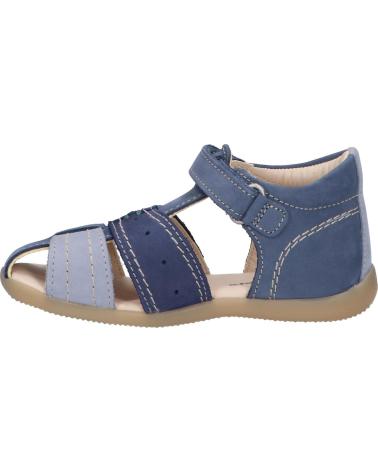 Sandali per Bambino KICKERS 785420-10 BIGBAZAR-2 53 BLEU TRICOLORE