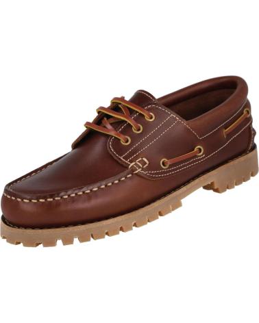 Nauticos de Hombre l&r shoes LR SHOES E5720-1 ZAPATOS NAUTICOS HOMB MARRON